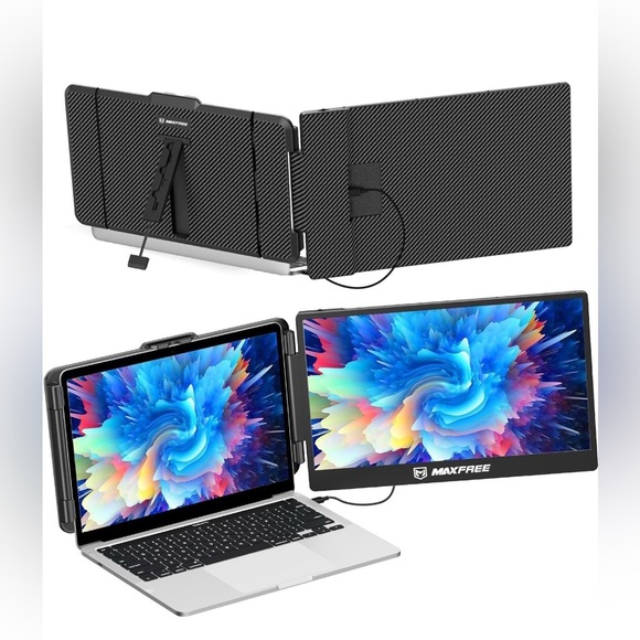 Maxfree Dual Screen Laptop Monitor (072) - Picture 1 of 7